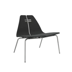 PK23 forsidepolstret, Black af Poul Kjærholm