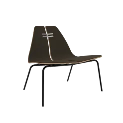 PK23 forsidepolstret, Walnut af Poul Kjærholm