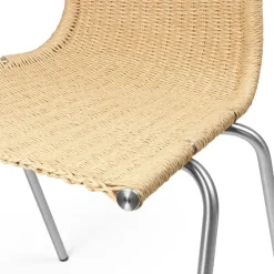 PK1 Stol, stål stel af Poul Kjærholm
