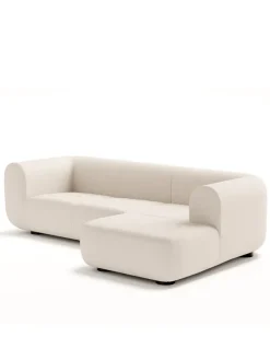 Plump Sofa 2,5 pers m. Chaiselong, elle 0200 fra Tom Dixon