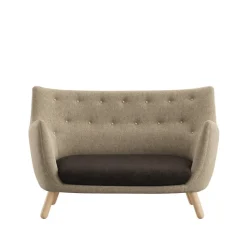 Poet sofa, eg klar olie af Finn Juhl