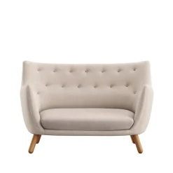 Poet sofa, eg olie af Finn Juhl