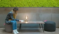 Point velvet Recycled skammel fra Fatboy