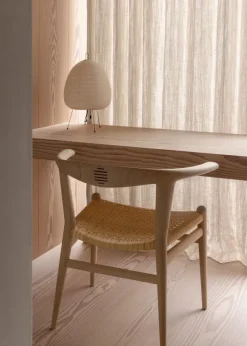 PP518 Tyrestol m. polstret sæde af Hans J. Wegner