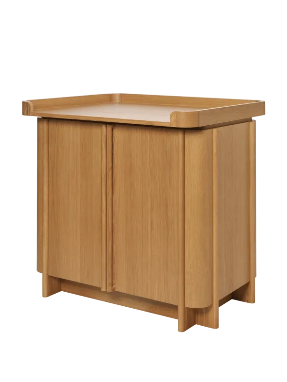 Puslebord til Tilu kommode, lakeret eg fra Ferm Living