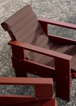 Quilted sædehynde til Crate Loungechair, Iron Red fra Hay