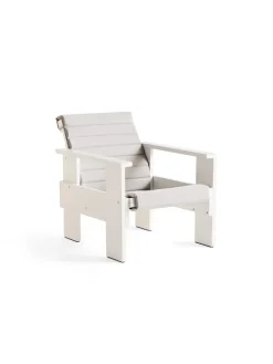 Quilted sædehynde til Crate Loungechair, Sky Grey fra Hay
