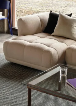 Quilton 2,5 pers. Sofa, kombination 19, venstre fra Hay