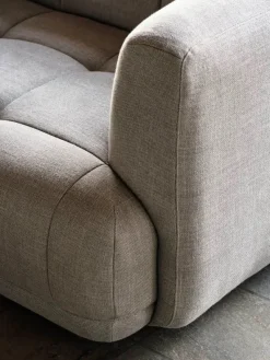 Quilton 2,5 pers. Sofa, kombination 19, venstre fra Hay