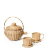 Rattan Tea Set fra Ferm Living