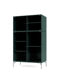 Ripple III Vitrineskab, inkl. ben fra Montana
