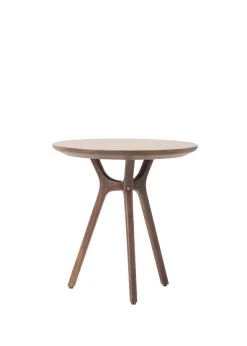 Rén cafébord Ø54 cm i valnød fra Stellar Works
