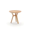 Rén sidebord i lakeret eg, Ø45 cm fra Stellar Works