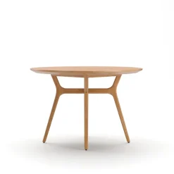 Rén spisebord Ø110 cm, eg fra Stellar Works