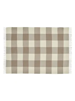 Santa Fe Plaid, walnut brown fra Silkeborg Uldspinderi