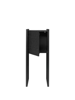 Scarni Pedestal Cabinet, Dark Stained Ash fra Ferm Living