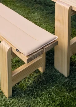 Sædehynde til Weekday bench 111 cm, Beige fra Hay