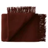 Season Plaid, beetroot fra Silkeborg Uldspinderi