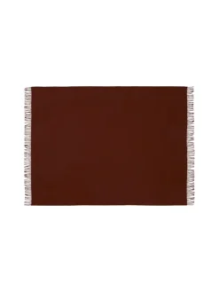 Season Plaid, beetroot fra Silkeborg Uldspinderi