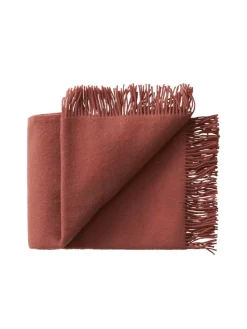 Season Plaid, rosewood fra Silkeborg Uldspinderi