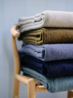 Season Plaid, seaweed fra Silkeborg Uldspinderi