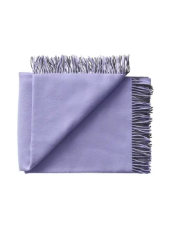Secret Plaid, clay/lilac fra Silkeborg Uldspinderi