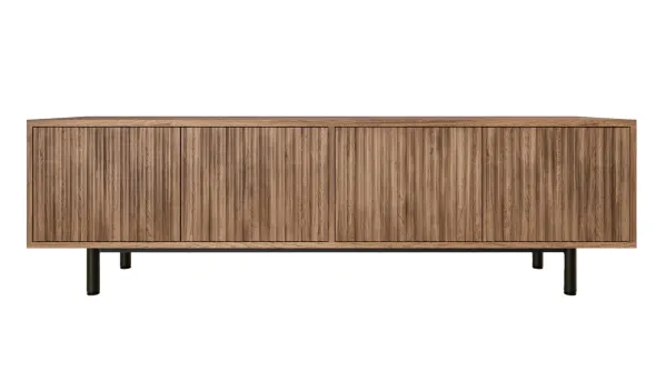 Seiton kabinet, lav, valnød fra Stellar Works