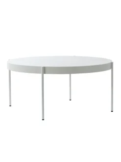 Serie 430 bord, hvid af Verner Panton