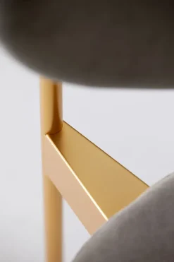 Serie 430 spisestol, messing af Verner Panton