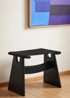 Seto Stool, eg sort lak fra Fredericia Furniture