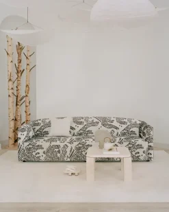Shore Sofa 3 Seater Extended Base, quill fra New Works
