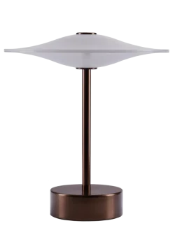 Sinus 22 Portable bordlampe, aged bronze af Piet Hein