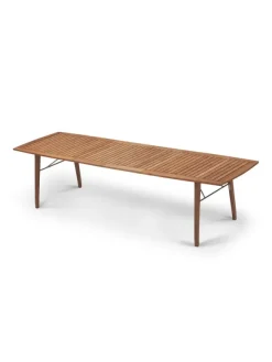 Skagerak Ballare havebord, 196 cm inkl. 2 tillægsplader fra Fritz Hansen