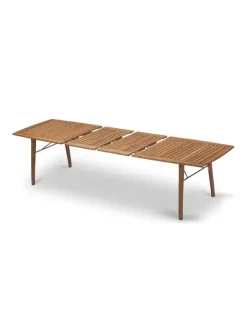 Skagerak Ballare havebord, 196 cm inkl. 2 tillægsplader fra Fritz Hansen