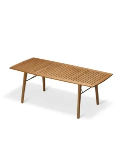 Skagerak Ballare havebord, 196 cm inkl. 2 tillægsplader fra Fritz Hansen