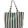 Skagerak Drachmann Jubilæums Tote Bag, light apricot/dark green fra Fritz Hansen