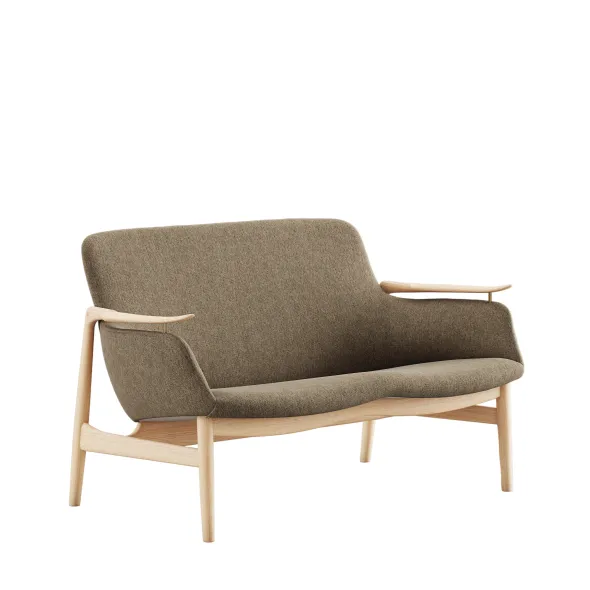 53 sofa, eg klar olie af Finn Juhl