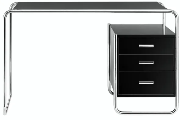 S 285/2 skrivebord, krom fra Thonet
