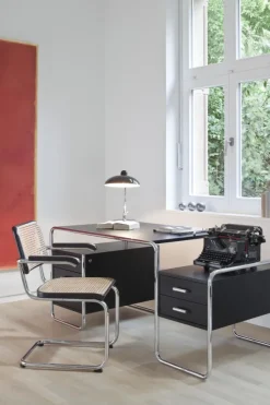 S 285 skrivebord, krom fra Thonet