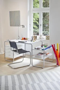 S 285 skrivebord, krom fra Thonet