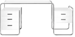 S 285 skrivebord, krom fra Thonet
