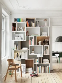 Stacked Storage System, bookcase 2 fra Muuto