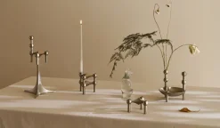 STOFF Nagel Vase, børstet krom fra STOFF Nagel