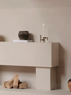 STOFF Nagel Vase, bruneret messing fra STOFF Nagel