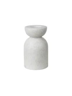 Stone Stacking Candleholder White fra Tom Dixon
