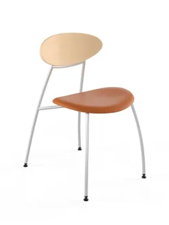 Stone stol, cognac læder fra Naver Collection