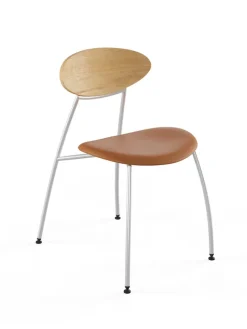 Stone stol, cognac læder fra Naver Collection