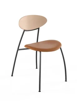 Stone stol, cognac læder fra Naver Collection