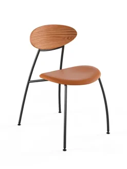Stone stol, cognac læder fra Naver Collection