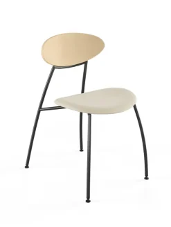 Stone stol, creme læder fra Naver Collection
